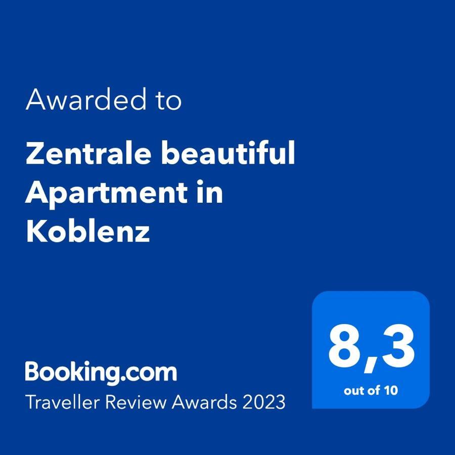 Zentrale Beautiful Apartment In Koblenz Кобленц Екстериор снимка